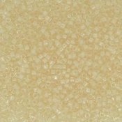 5 g 11/0 Delicas, Fancy Lined Cream