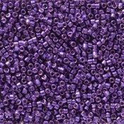 5 g 11/0 Delicas, Duracoat Galvanized Lilac Night