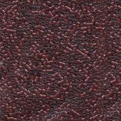 5 g 11/0 Delica, Crystal Lined Dark Plum Luster