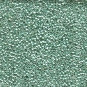 5 g 11/0 Delica, Galvanized Dark Sea Foam