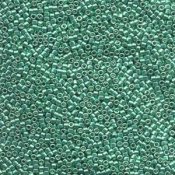 5 g 11/0 Delica, Galvanized Dark Mint