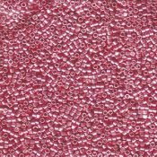 5 g 11/0 Delica, Galvanized Pink Blush