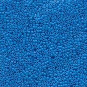 5 g 11/0 Delica, Dyed Opaque Capri Blue