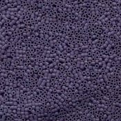 5 g 11/0 Delica, Dyed Opaque Lavender Matted