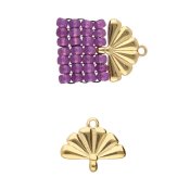 2 st Cymbal Sitia, Gold Plated