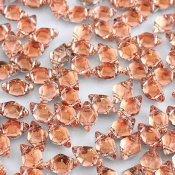 30 st Gemduo, 5 x 8 mm, Backlit Peach
