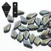 20 st Kite 9x5 mm, Jet Lazer Feather