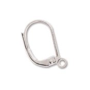 4 par Brisyrer, 12,5x15 mm, Silverplterade