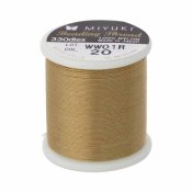 50 m Miyuki Beadingthread, ca 0,2 mm, Olivine