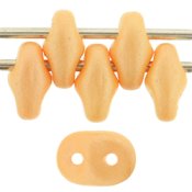 10 g Superduo, 2,5x5 mm, Powdery - Pastel Orange