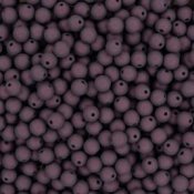 30 st runda, 6 mm, Alabaster Deep Plum
