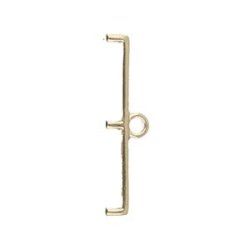 2 st Cymbal Topolia III, Antique Brass Plated