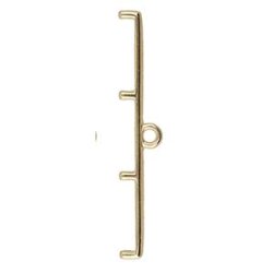 2 st Cymbal Topolia IV, Antique Brass Plated