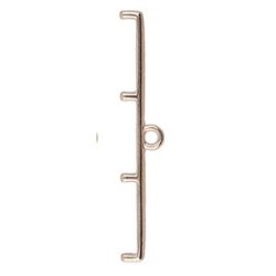 2 st Cymbal Topolia IV, Antique Silver Plated