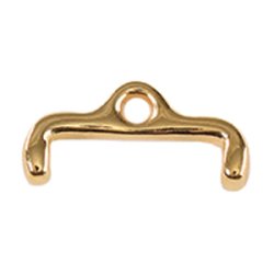 2 st Cymbal Skafi II, Gold Plated
