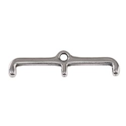 2 st Cymbal Skafi III, Antique Silver Plated