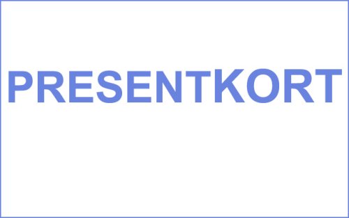 Presentkort - 400 kr