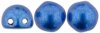 10 st 2-h�ls cabochoner, 7 mm, Saturated Metallic Galaxy Blue