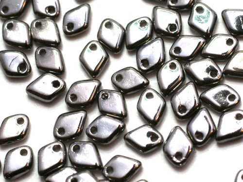 5 g Dragon Scale Beads, 1,5 x 5 mm, Crystal Full Chrome