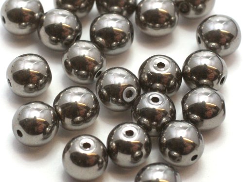 30 st runda, 6 mm, Crystal Full Chrome