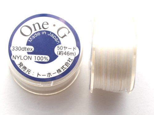 One-G, p�rltr�d, 46 m, White