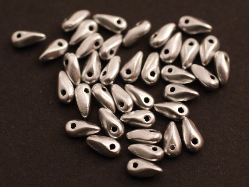 50 st Minidaggers, 2,5x6 mm, Matte Metallic Silver