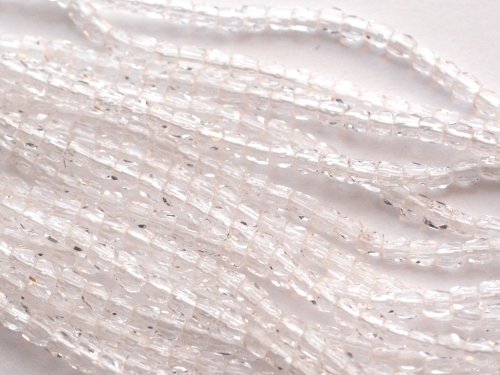50 st Firepolished 2 mm, Crystal