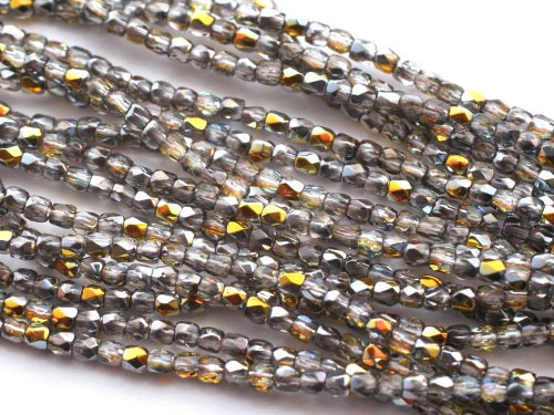 50 st Firepolished 2 mm, Crystal Marea