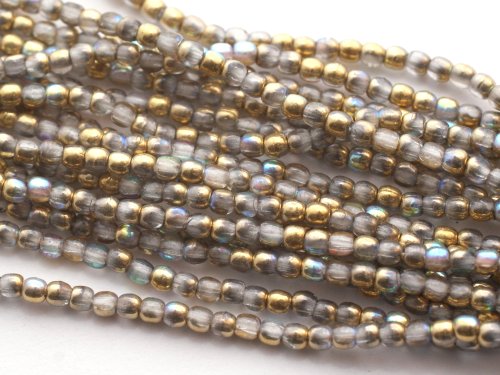 150 st runda 2 mm, Crystal Golden Rainbow