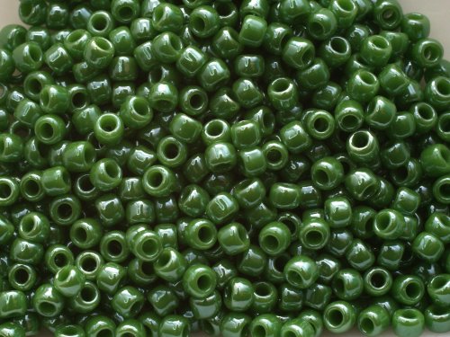 10 g 11/0 TOHO Seedbeads,Opaque-Lustered Mint Green