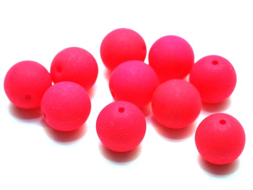 1 st Rund 8 mm, Neon Pink