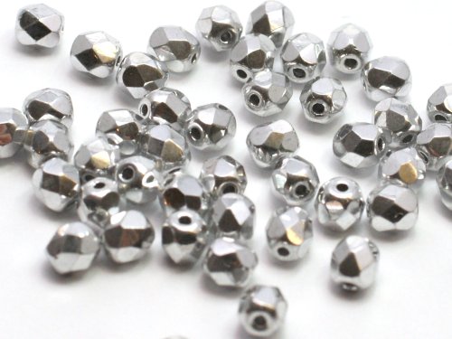 50 st Firepolished, 4 mm, Crystal Labrador Full