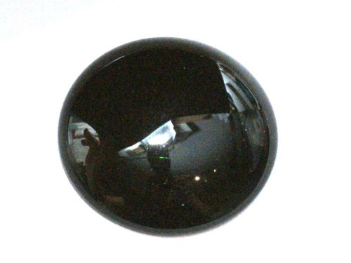 1 st Cabochon, 24 mm, Black Onyx