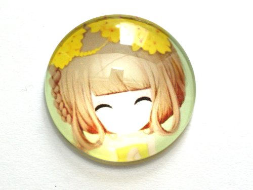 1 st Cabochon, 25 mm, Flicka 1