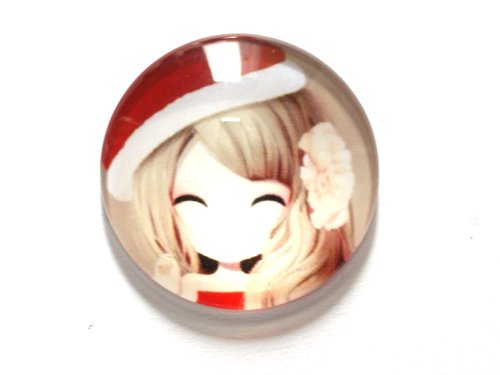 1 st Cabochon, 25 mm, Flicka 5