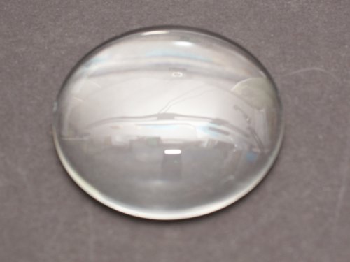 1 st Cabochon, 40 mm, Klarglas