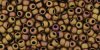 10 g 11/0 TOHO Seedbeads, Opaque-Pastel-Frosted Mudbrick