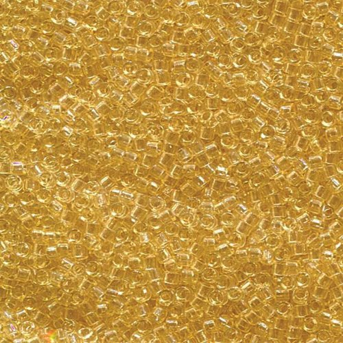 5 g 11/0 Delica, Transparent Crystal Ivory