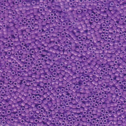 5 g 11/0 Delica, Dyed Opaque Red/Violet