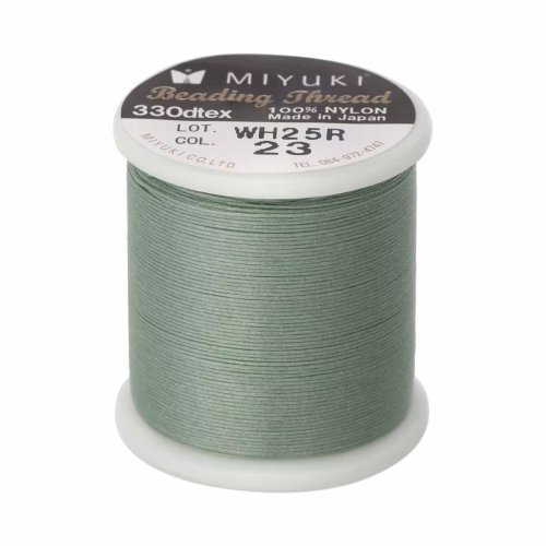 50 m Miyuki Beadingthread, ca 0,2 mm, Seafoam