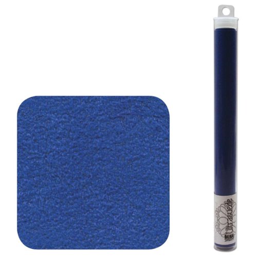 1 st Ultra Suede, ca 22 x 22 cm, Jazz Blue