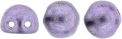 10 st 2-h�ls cabochoner, 7 mm, Saturated Metallic Ballet Slipper