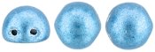 10 st 2-h�ls cabochoner, 7 mm, Saturated Metallic Little Boy Blu