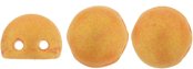 10 st 2-h�ls cabochoner, 7 mm, Pacifica - Tangerine