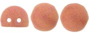 10 st 2-h�ls cabochoner, 7 mm, Pacifica - Watermelon