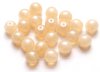 30 st Runda, 6 mm, White Opal Champagne Luster