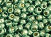 10 g 11/0 TOHO Seedbeads, PF- Galvanized Mint Green