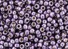 10 g 11/0 TOHO Seedbeads, PF Galvanized Pale Lilac