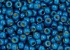 10 g 11/0 TOHO Seedbeads, PF- Matte Galvanized  Turkish Blue