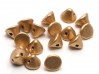  20 st Button Beads, 4 mm, Aztec Gold 